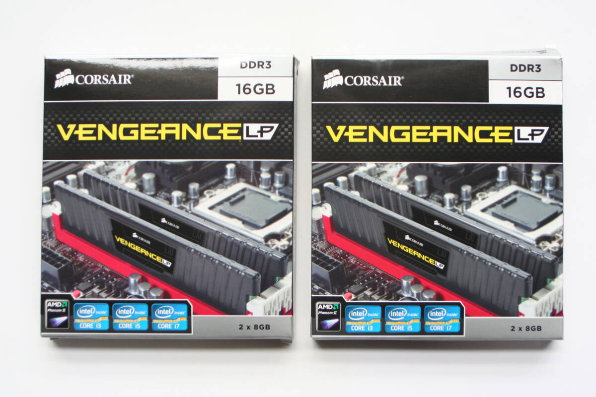 デスクトップ用メモリ CORSAIR 8GB×４本 （計32GB） DDR3 1600MHz 1.6Ｖ CML16GX3M2A1600C9 ジャンク扱い・NC/NRで_元箱に入れて発送します。