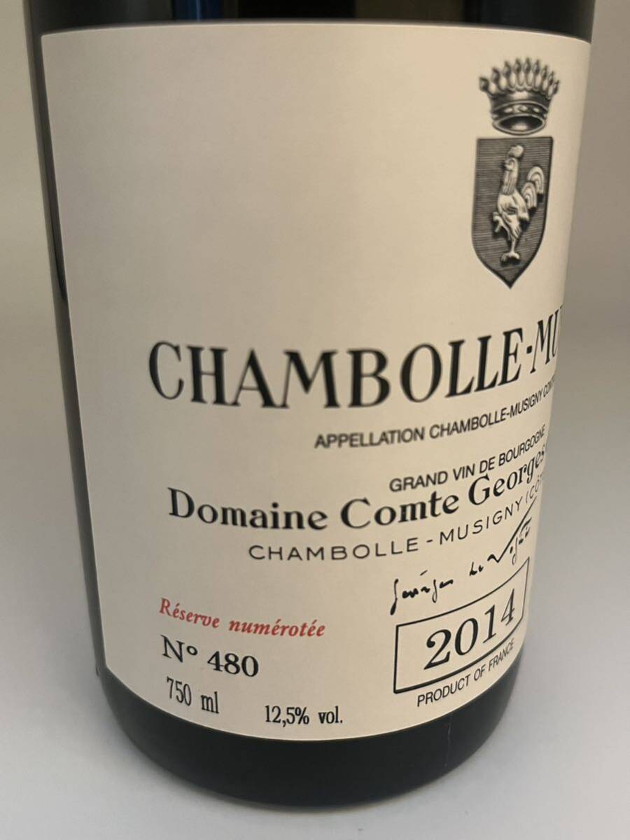 2014 コント ジョルジョ ヴォギュエ シャンボール ミュジニー 750ml 赤ワイン Comtes Georges de Vogue Chambolle Musigny_画像3