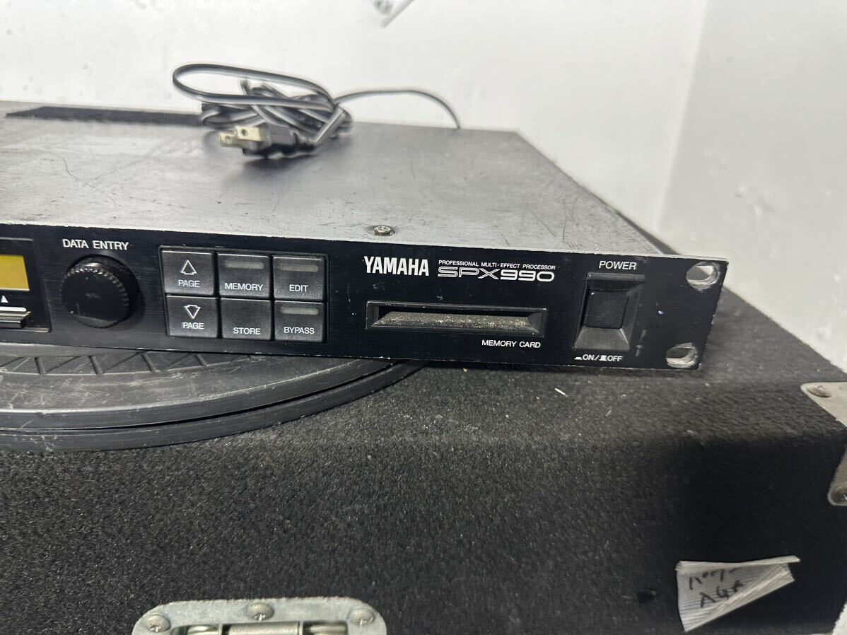 YAMAHA SPX990 マルチエフェクター ジャンク_画像2