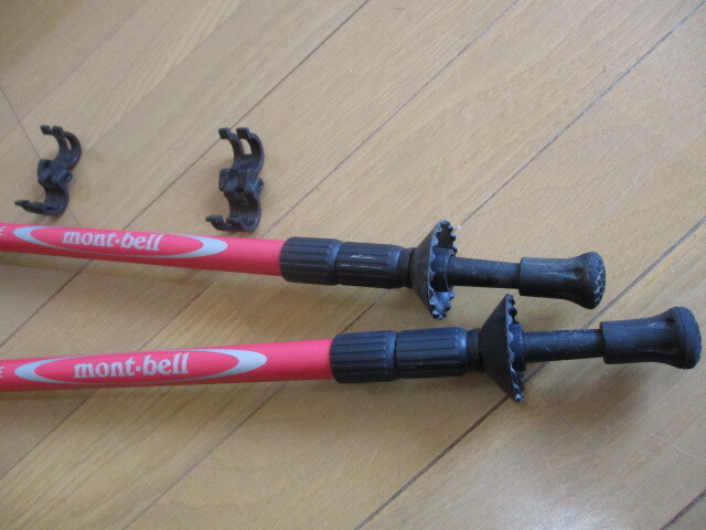 #mont-bell / Mont Bell alpine pole small hand pink 2 pcs set 