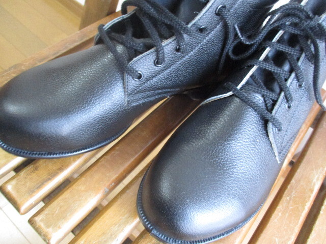■【新品】Simon/シモン 本革 安全靴 作業靴 スチールトゥ ハイカット ワークブーツ セーフティーシューズ　黒 25.5EEE_画像4