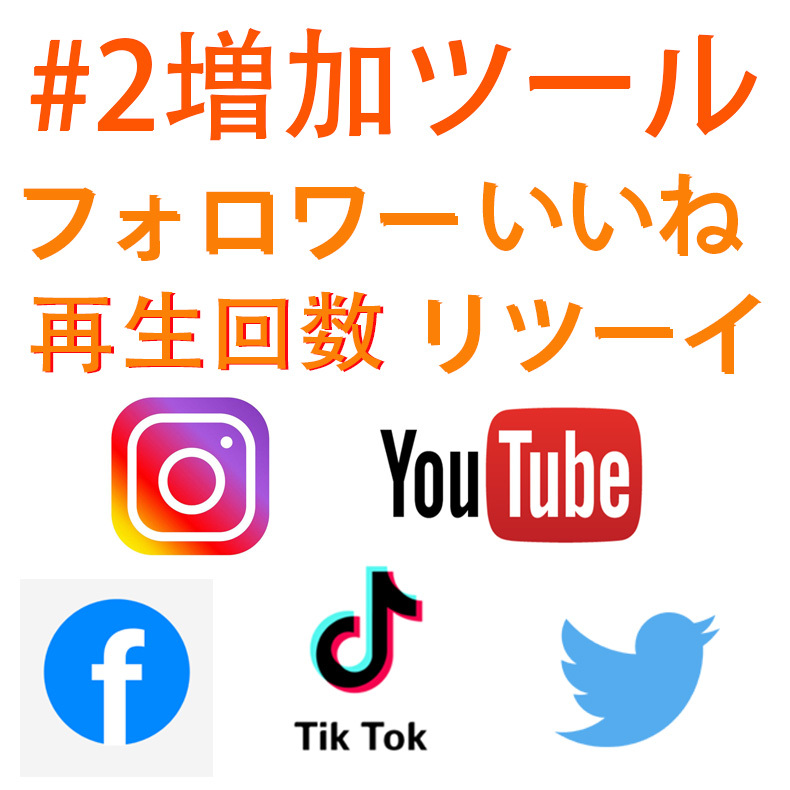 【おまけYoutube高評価 いいね 300】 YouTube Twitter Tiktok 自動増加ツール インスタ フォロワー いいね 再生数 チャンネル登録者数の画像2