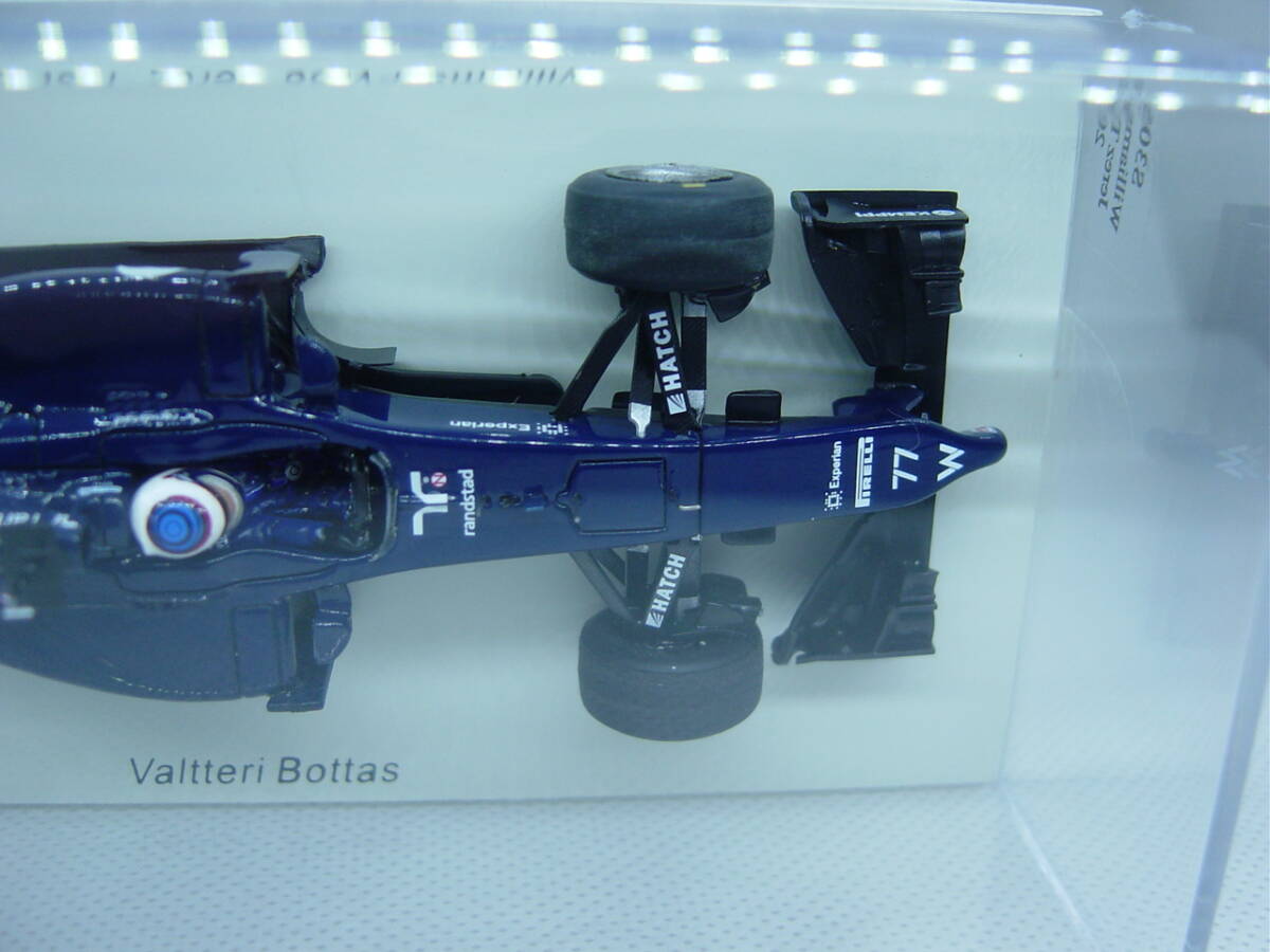 送料350円～ 【タイヤ溶けあり】spark 1/43 Williams FW36 Jerez Test Car 2014 #77 V.Bottas ウィリアムズ ボッタス プレシーズンテストの画像8