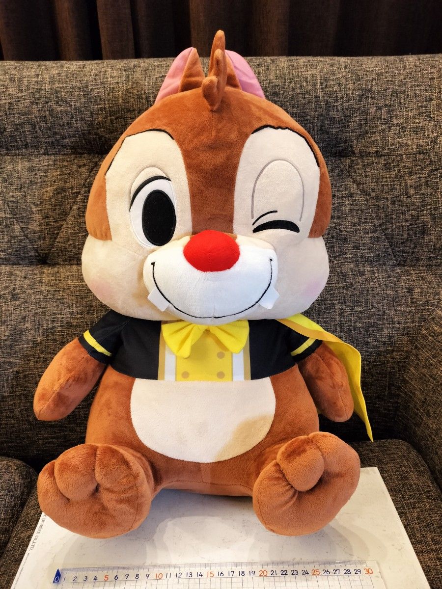 チップ　デール　ぬいぐるみ　2つセット販売　 Disney　推しDays　超超BIG