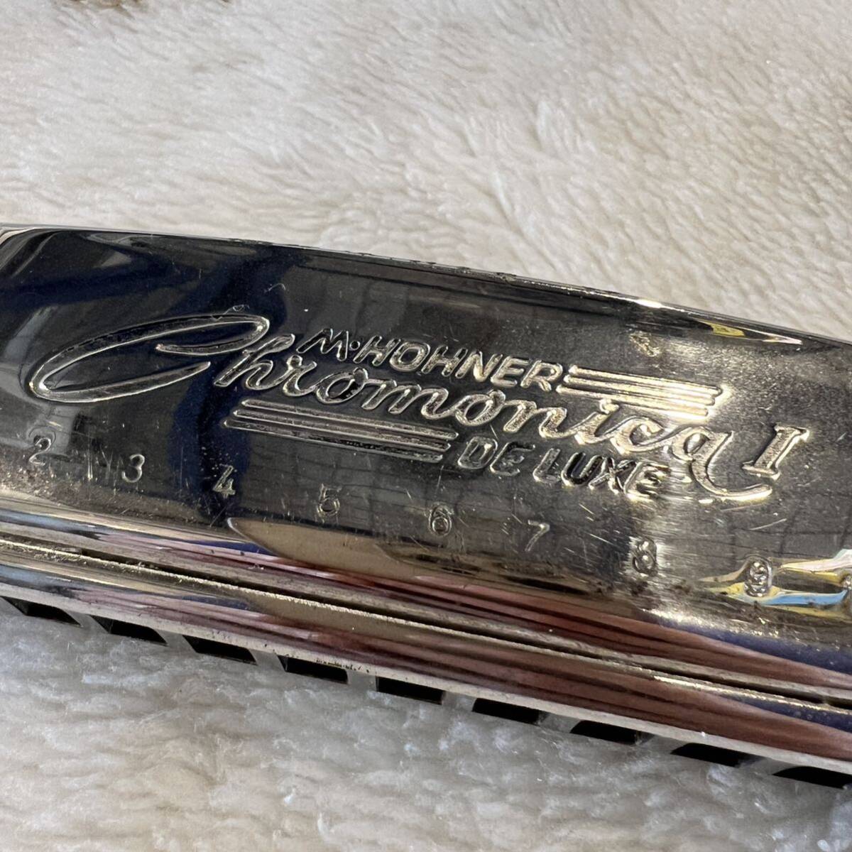 [ Германия производства Vintage ]HOHNER( сигнал na-) губная гармоника C style ChromonicaⅠDELUXE a440 с футляром 