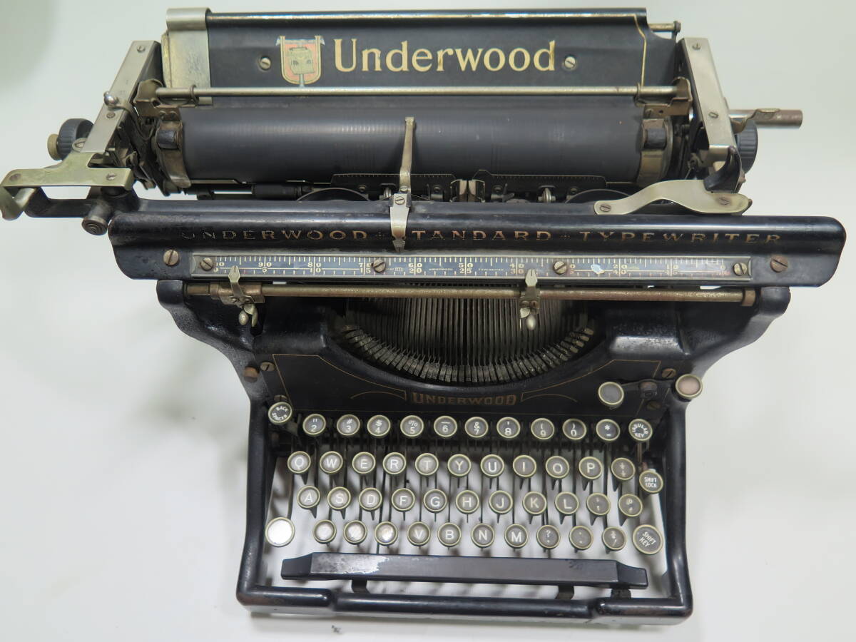 アンティーク タイプライター USA製 Underwood アンダーウッド インテリァに最高！_画像1