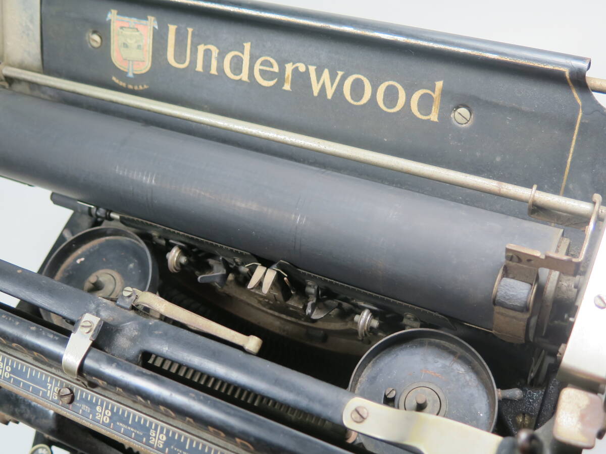 アンティーク タイプライター USA製 Underwood アンダーウッド インテリァに最高！_画像7