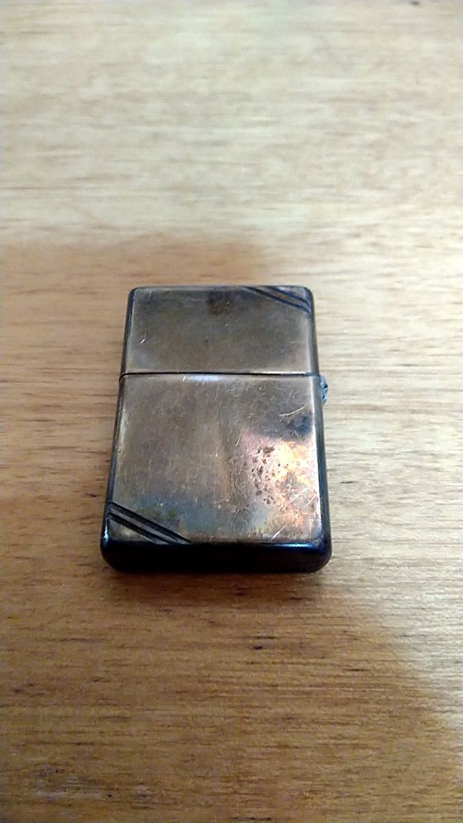 純銀スターリングシルバー ZIPPO 2013年 USA  オイルライター 錆や傷あり おまけZIPPO1個付けます！