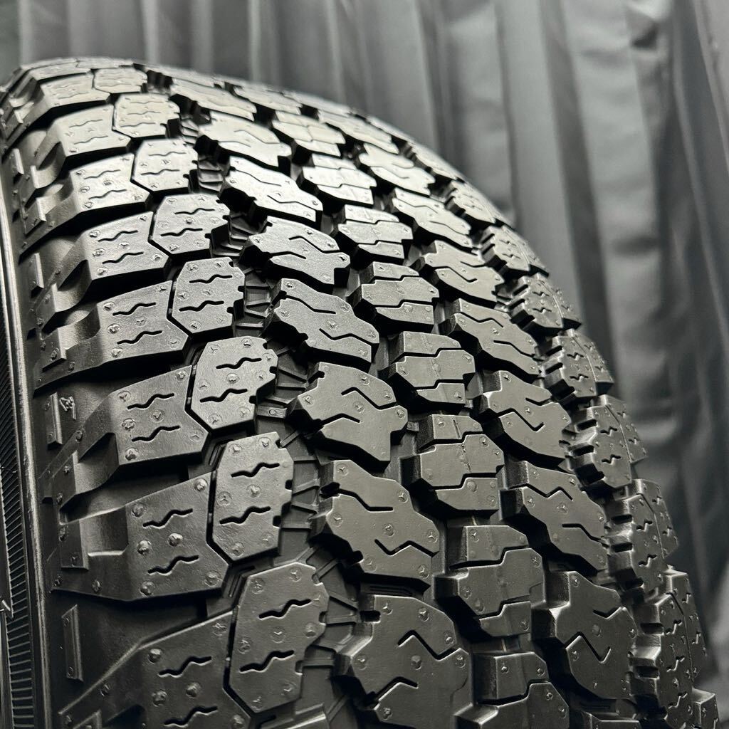 9.5～9.9分山★ベンツ W463 Gクラス純正ホイール＆WRANGLER ALL-TERRAIN ADVENTURE 255/70R18 4本 B240320-B1 7.5J +63 5H 130 検265/60R18_画像4