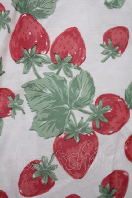 Jane Marple / Strawberry gardenのストラップドレス Free 白 H-24-02-23-1018-JM-OP-KB-ZH_画像4