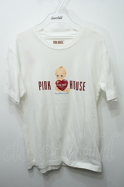 PINK HOUSE / キューピープリントＴシャツ オフ S-24-03-17-039-LO-TO-UT-ZS_画像1