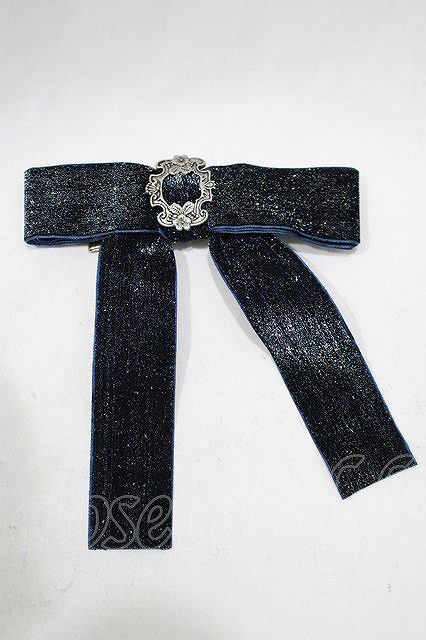  star box works / scarlet Stella ribbon clip navy H-24-03-20-040-PU-AC-NS-ZH