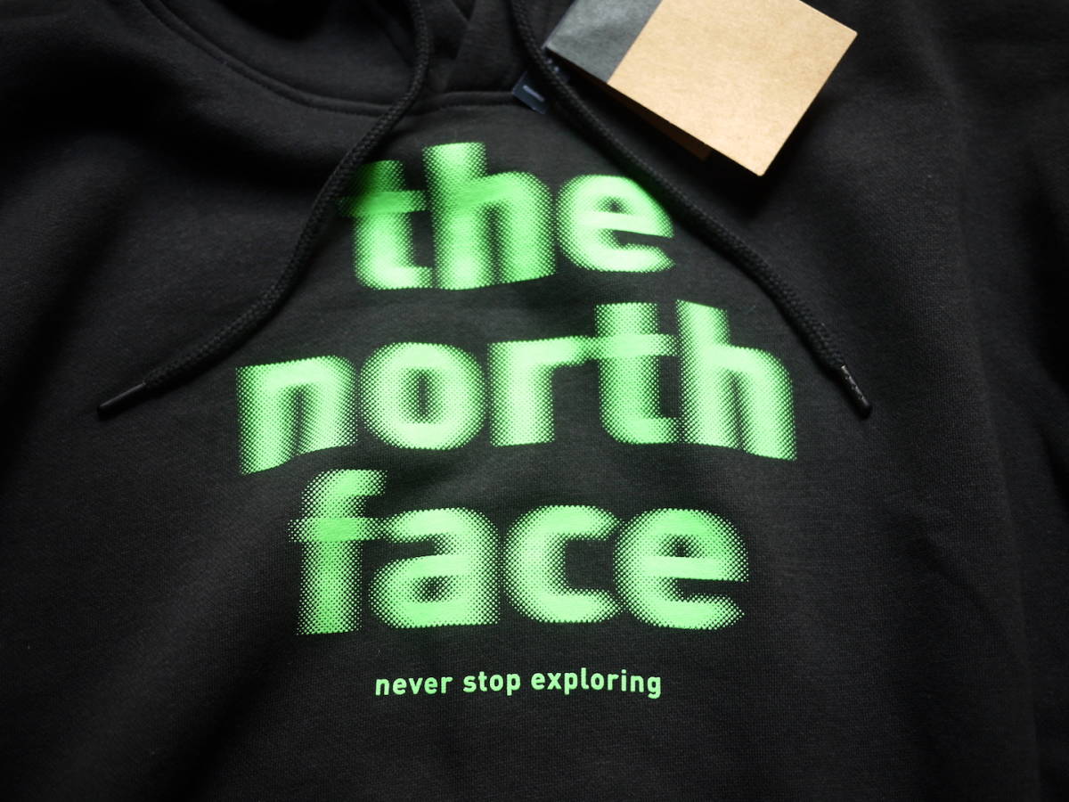 2023最新 US購入 新品 M/ノースフェイス グラフィック ノイズロゴ スウェット パーカー THE NORTH FACE EVLN VINTAGE HOODIE_画像3