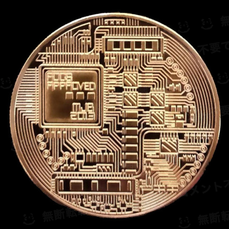 ビットコイン ゴルフマーカー 20枚セット Bitcoin レプリカコイン ゴールド 仮想通貨 暗号通貨 マジック コンペ 商品 景品 お守り 磁石の画像4