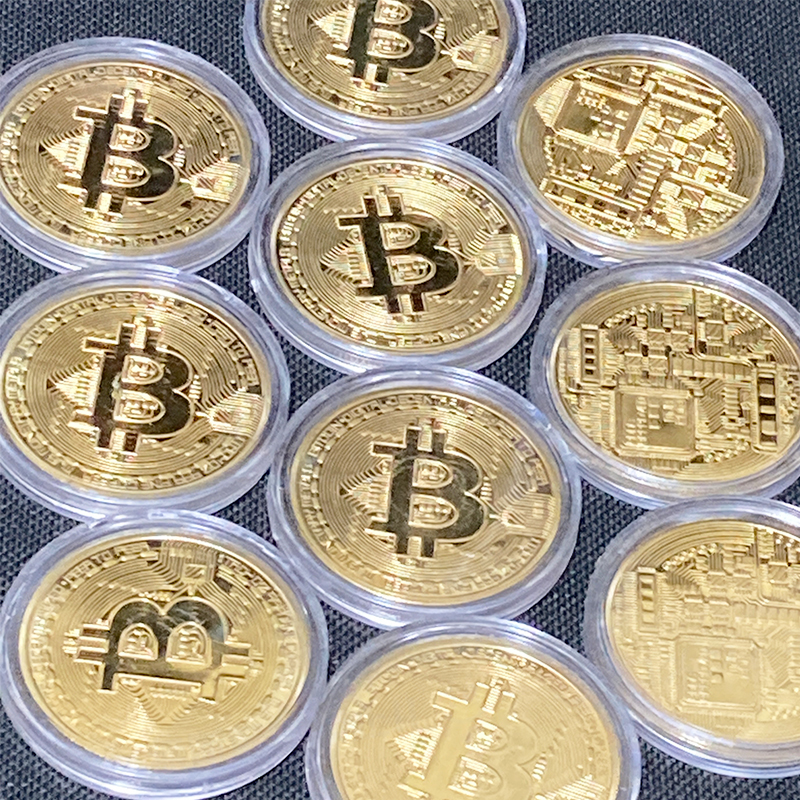 ビットコイン ゴルフマーカー 20枚セット Bitcoin レプリカコイン ゴールド 仮想通貨 暗号通貨 マジック コンペ 商品 景品 お守り 磁石の画像9