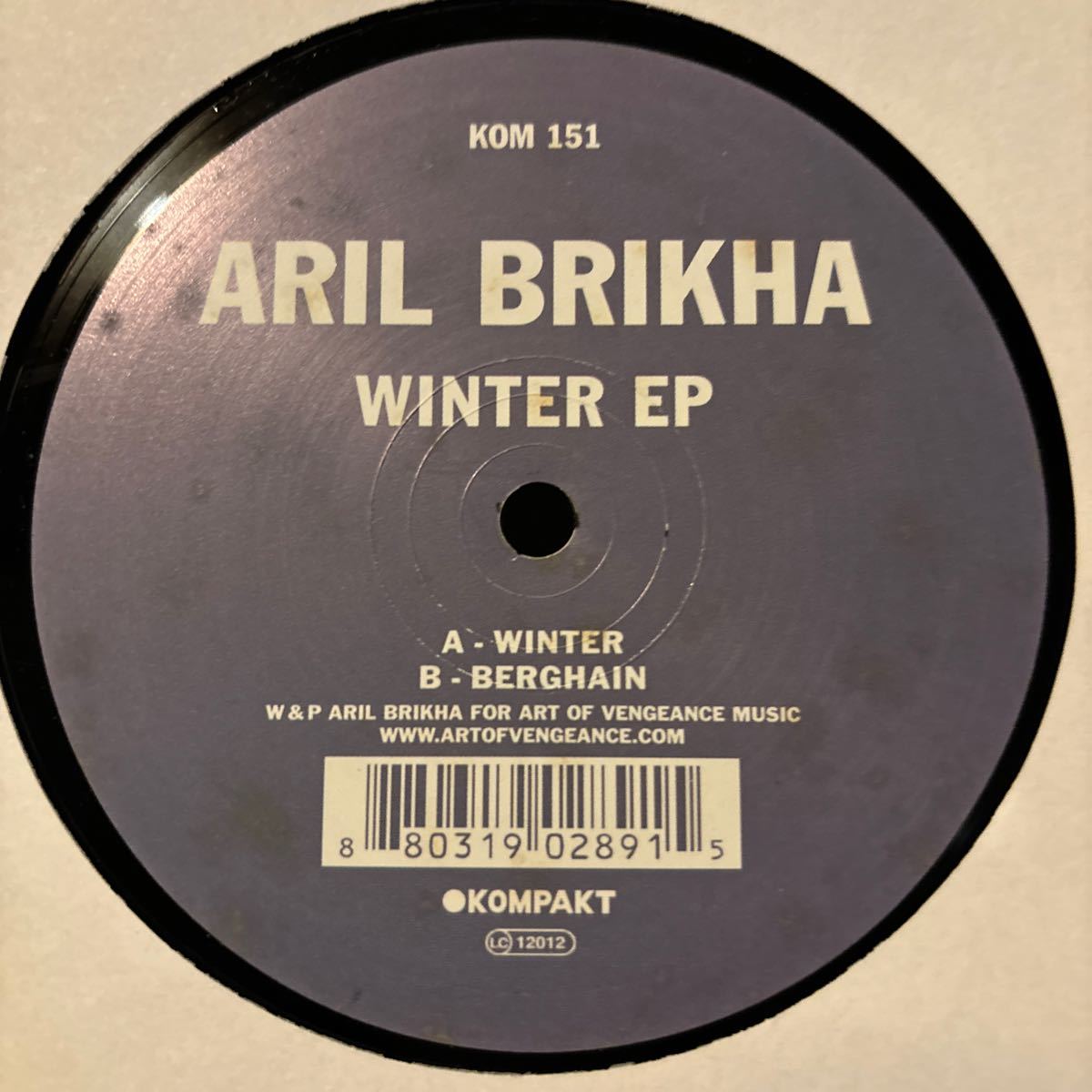 [ Aril Brikha - Winter EP - Kompakt KOM 151 ]の画像1