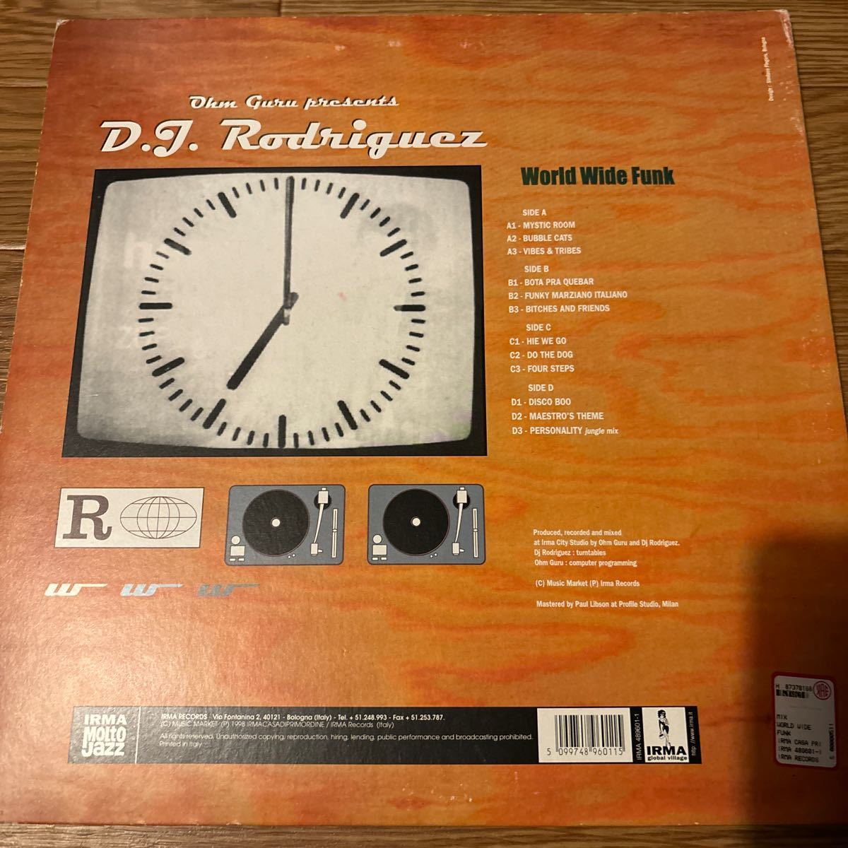 [ DJ Rodriguez - World Wide Funk - Irma IRMA 489601-1 ]_画像2