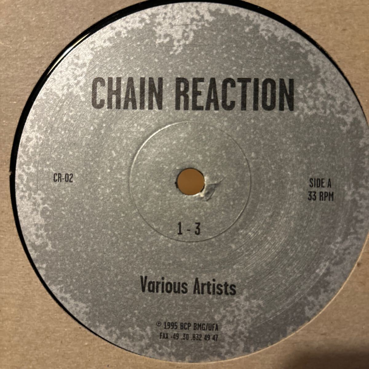 [ Various Artists - 1-7 - Chain Reaction CR-02 ] T++ , Basic Channel/Moritz von Oswaldの画像1