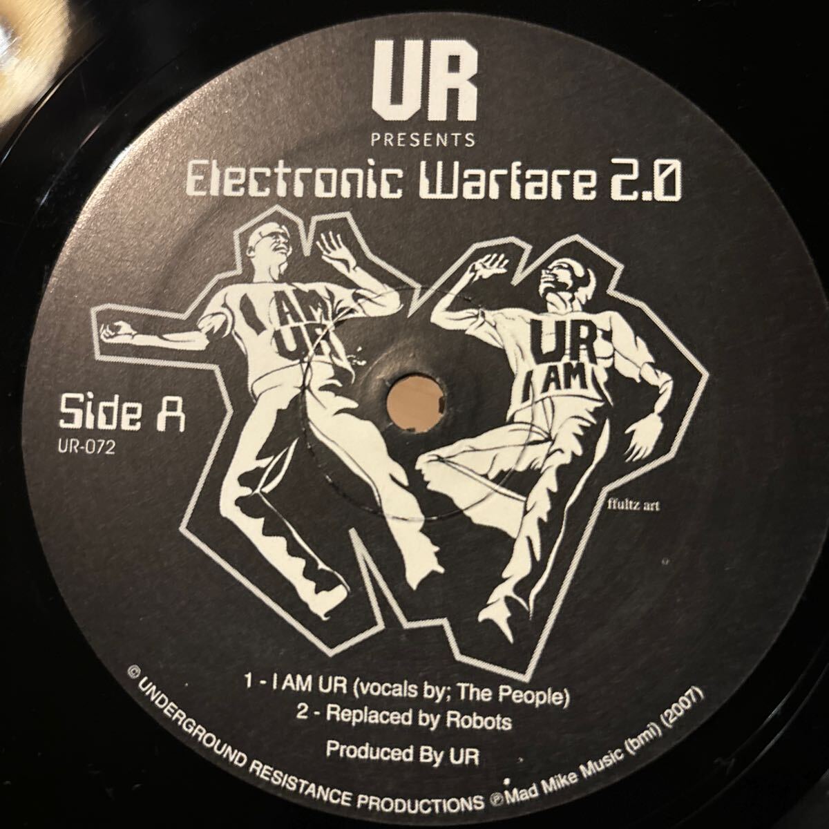[ UR - Electronic Warfare 2.0 - Underground Resistance UR-072, Underground Resistance UR7-072 ] Mad Mike_画像2