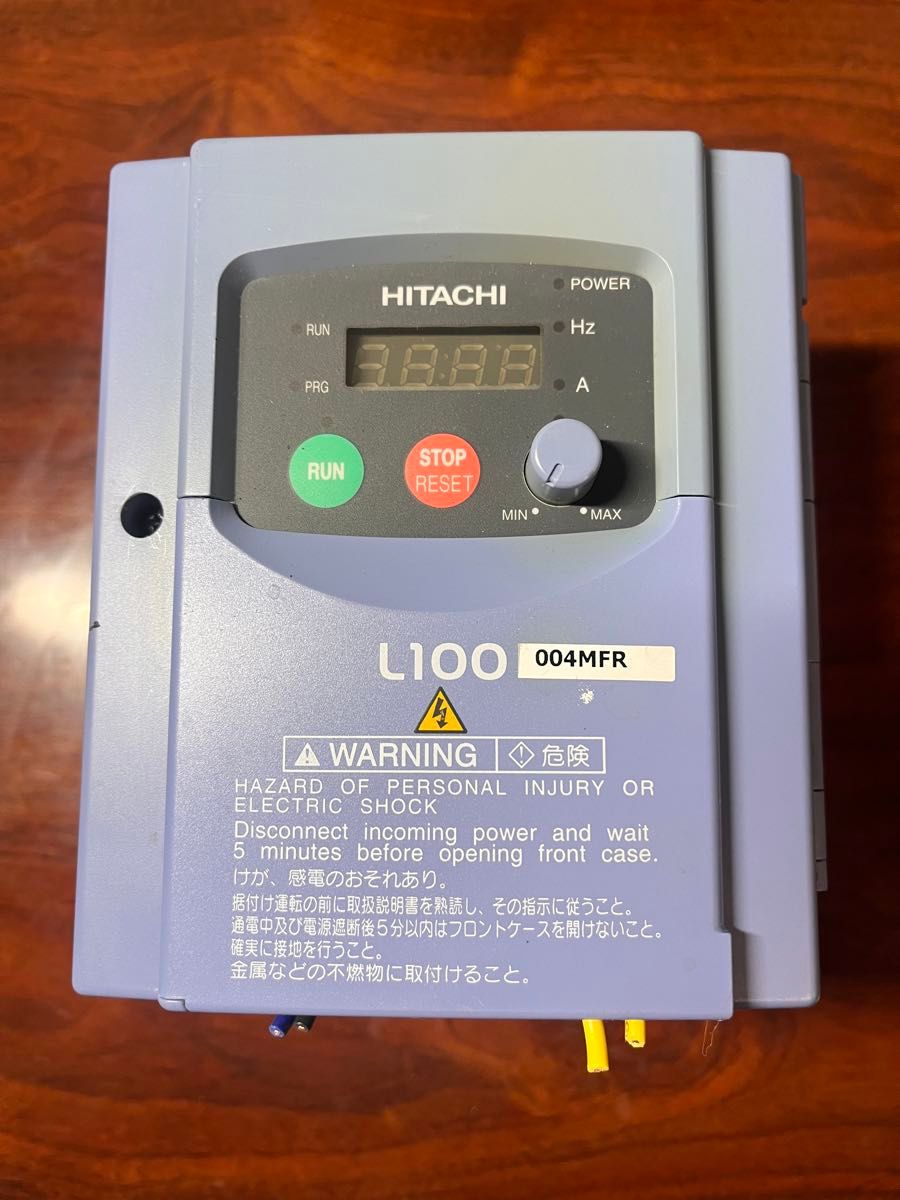 インバータ HITACHI 日立 L100-004MFR|Yahoo!フリマ(旧 インバータ HITACHI 日立 L100-004MFR|Yahoo!フリマ(旧