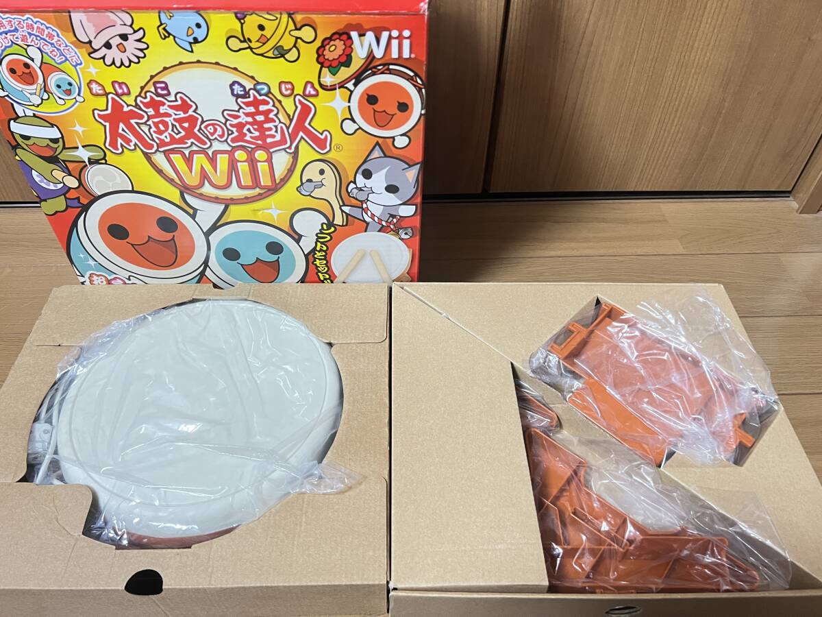 任天堂 太鼓の達人 太鼓とバチ タタコン Nintendo Wii　良品_画像3