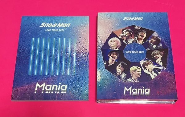 【超美品】 Snow Man LIVE TOUR 2021 Mania 初回盤 Blu-ray #C886_画像2