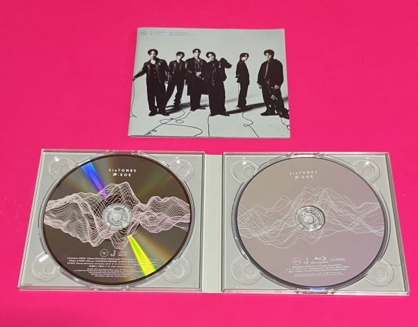 SixTONES 声 KOE 初回盤B CD+Blu-ray ストーンズ #C830_画像2