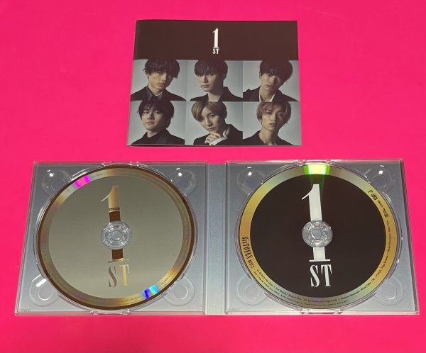 【美品】 SixTONES CD 1ST 原石盤(初回盤A) 音色盤(初回盤B) 通常盤初回仕様 ストーンズ #C897_画像4