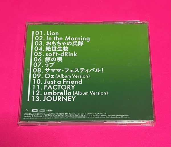 Mrs. GREEN APPLE CD 2nd Album 通常盤 レンタル落ち ミセスグリーンアップル #C945_画像3