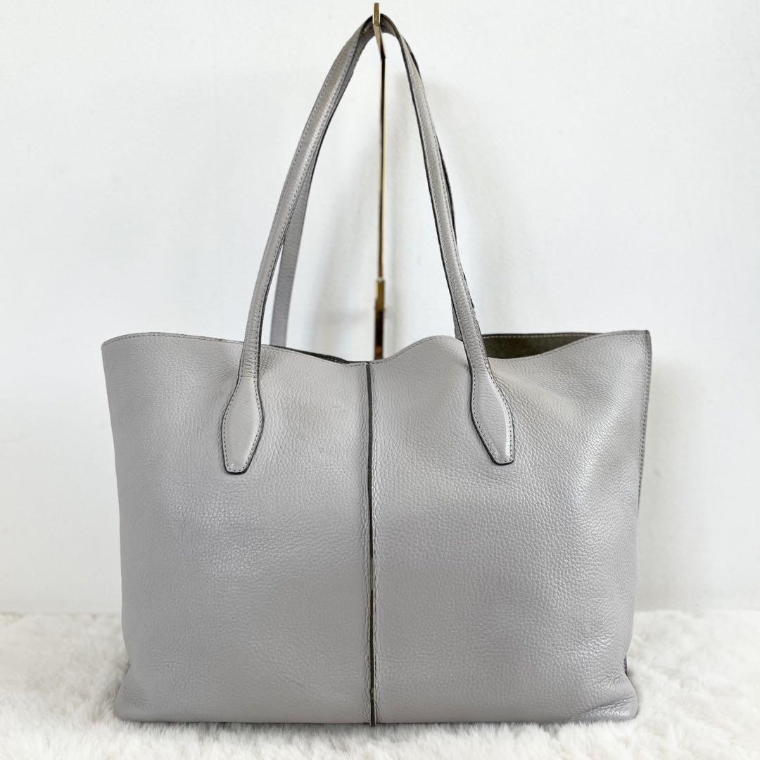 TOD'S トッズ トートバッグ レザー グレー A4収納|Yahoo!フリマ TOD'S トッズ トートバッグ レザー グレー A4収納|Yahoo!フリマ