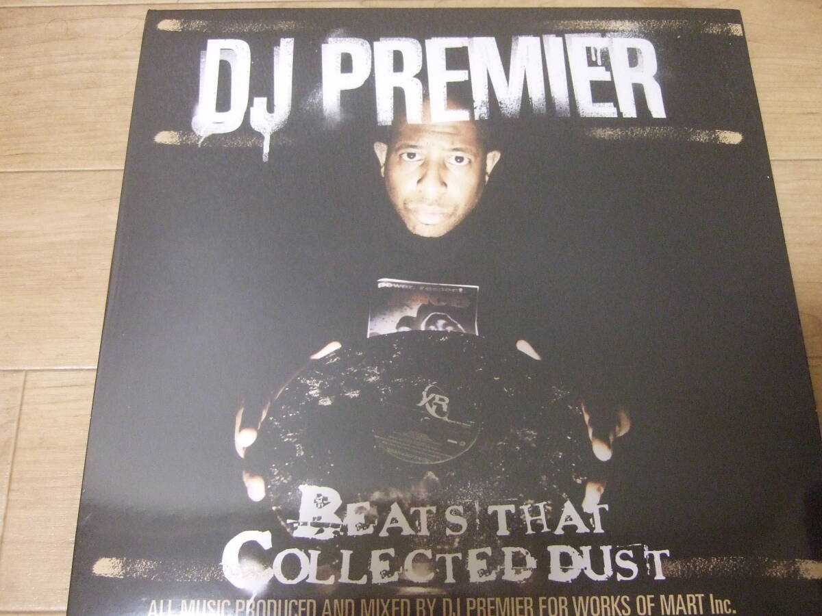 DJ PREMIER / BEATS COLLECTED DUST②未使用、未開封品　ジャケットにダメージあり　送料無料　シールド裂目あり_画像1