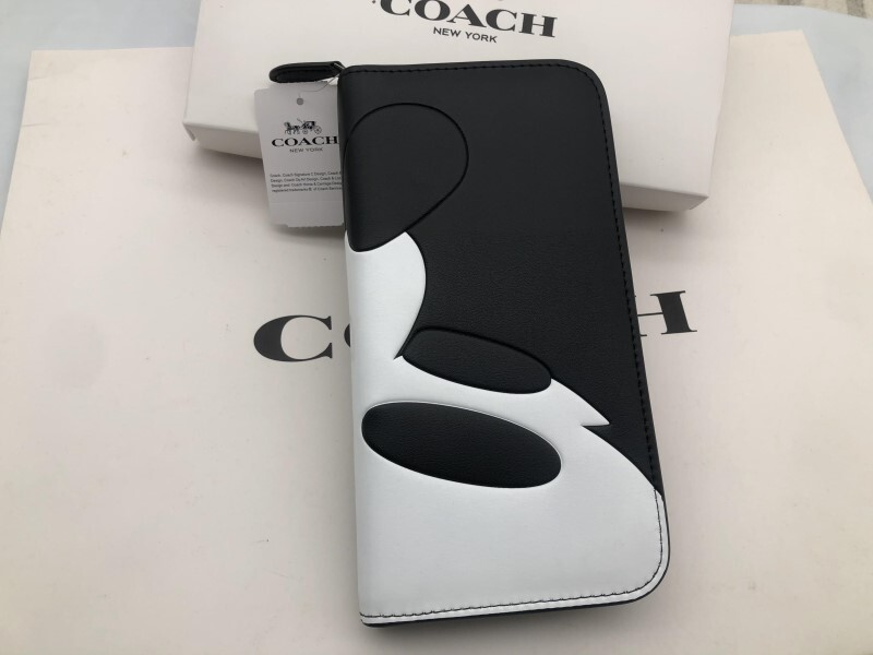 コーチ COACH 長財布 財布 シグネチャー アコーディオンラウンドジップウォレット新品 未使用 贈り物a111C F54000_画像3