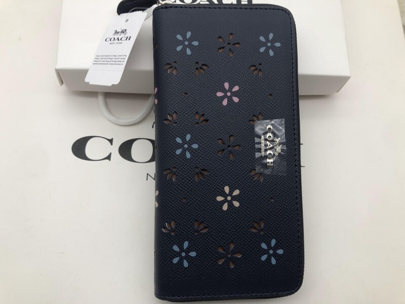 コーチ COACH 長財布 財布 ジッピーウォレット レディース フローラル 花柄 新品 未使用 贈り物 F31164 o148_画像3