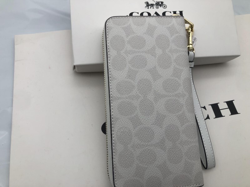 コーチ COACH 長財布 財布 シグネチャー アコーディオンラウンドジップウォレット新品 未使用 贈り物g061C C4452_画像6