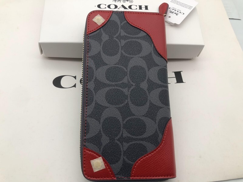 コーチ COACH 長財布 財布 シグネチャー アコーディオンラウンドジップウォレット財布 新品 未使用 贈り物 F53780 k188_画像7