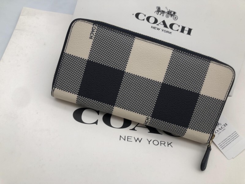 コーチ COACH 長財布 財布 シグネチャー アコーディオンラウンドジップウォレット新品 未使用 贈り物l035C F25966