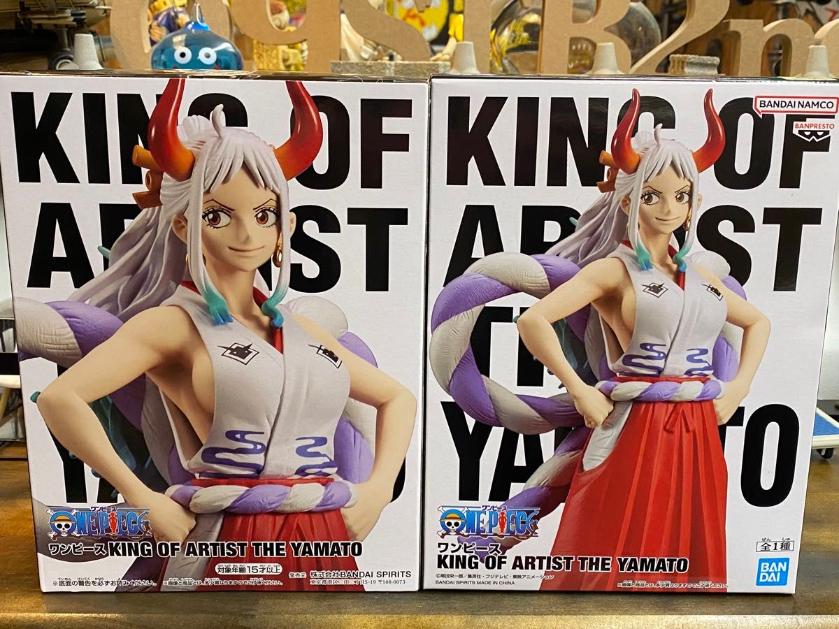 ONE PIECE ヤマト　king of artist 2体セット