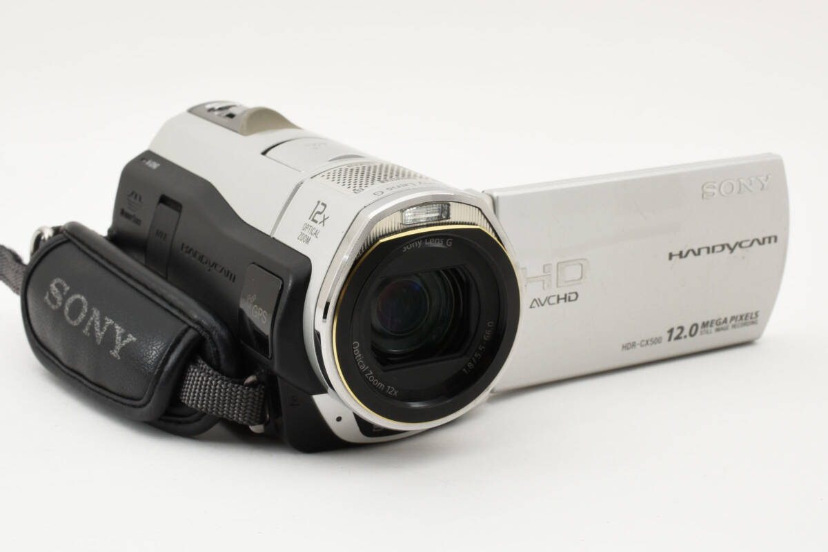 ★動作OK★ SONY HDR-CX500V ビデオカメラ ハンディカム ソニー #0296の画像2
