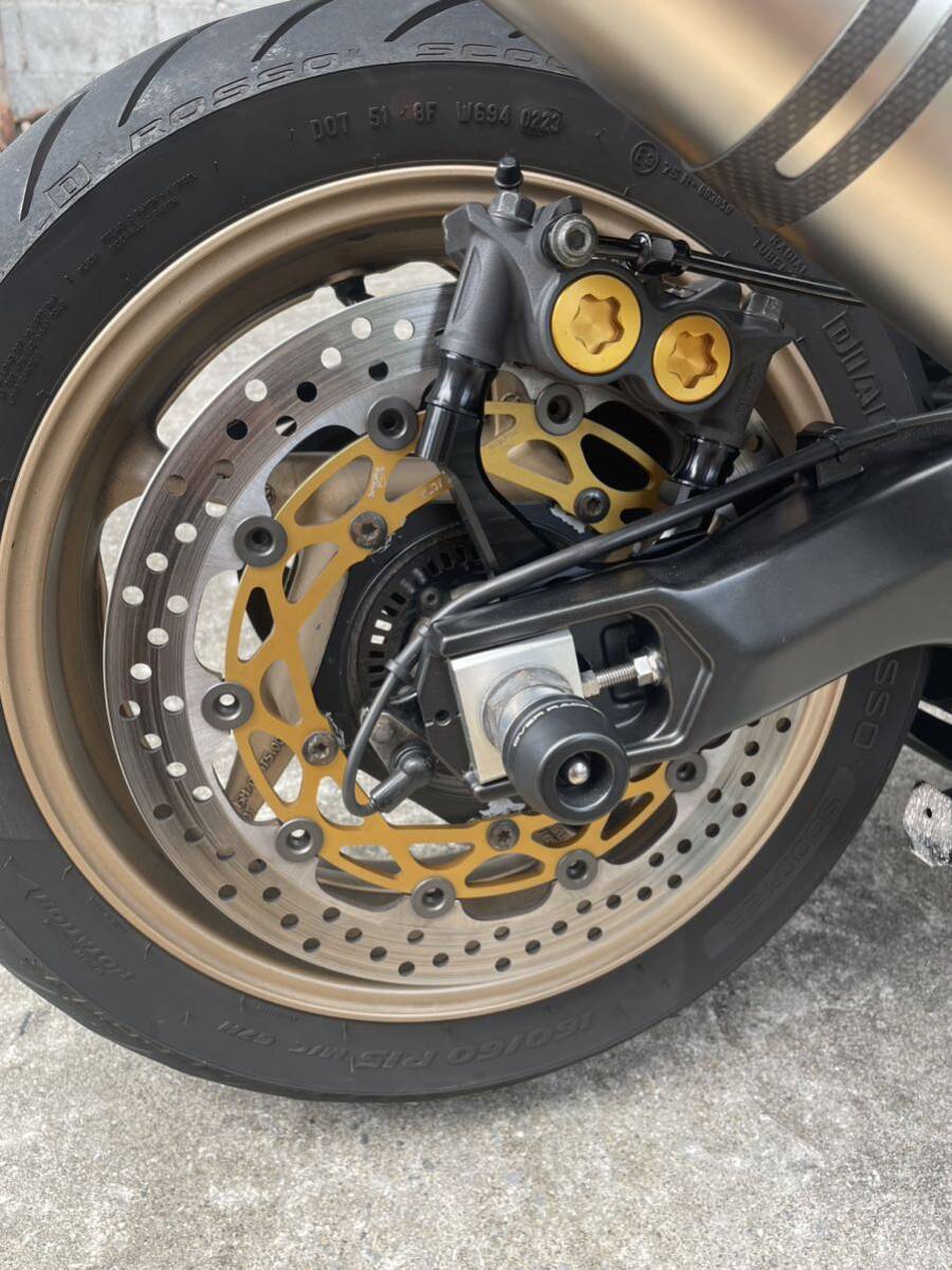 ヤマハ t max 530 560 リア 320mm ブレンボ ブレーキ ディスク ビッグ ローター ラジアル キャリパー tmax t-max 500 bremboの画像1