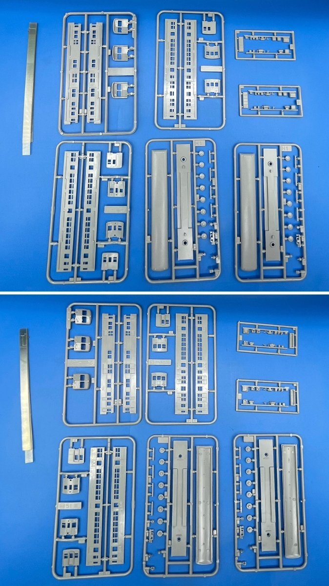 ☆4CK2207 Nゲージ グリーンマックス エコノミーキットシリーズ 飯田線荷電併結5輌編成セット 207 ジャンクの画像4