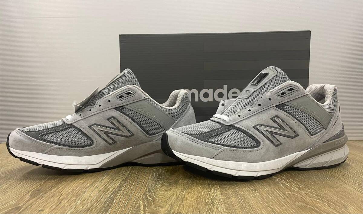 New Balance スニーカー 26cm (M990GL5) GRAY ★未使用★_画像1