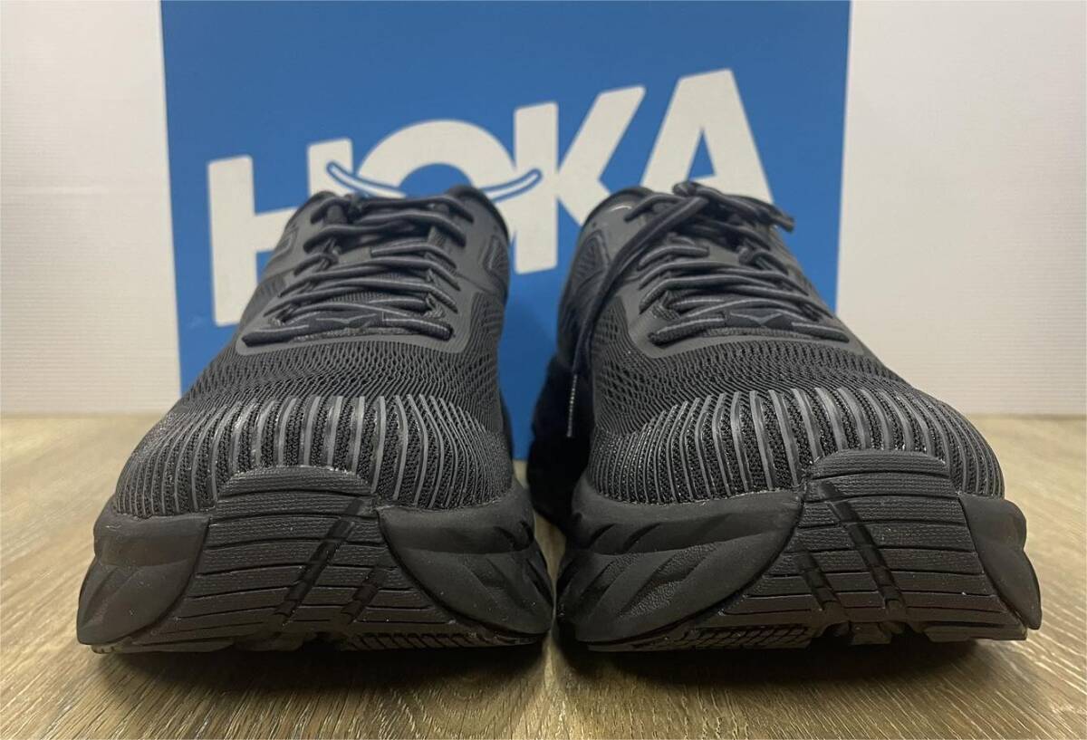 ホカ オネオネ HOKA ONEONE スニーカー 28.5cm　BONDI 7 WIDE (1110530-BBLC) 　Black　★未使用★_画像3