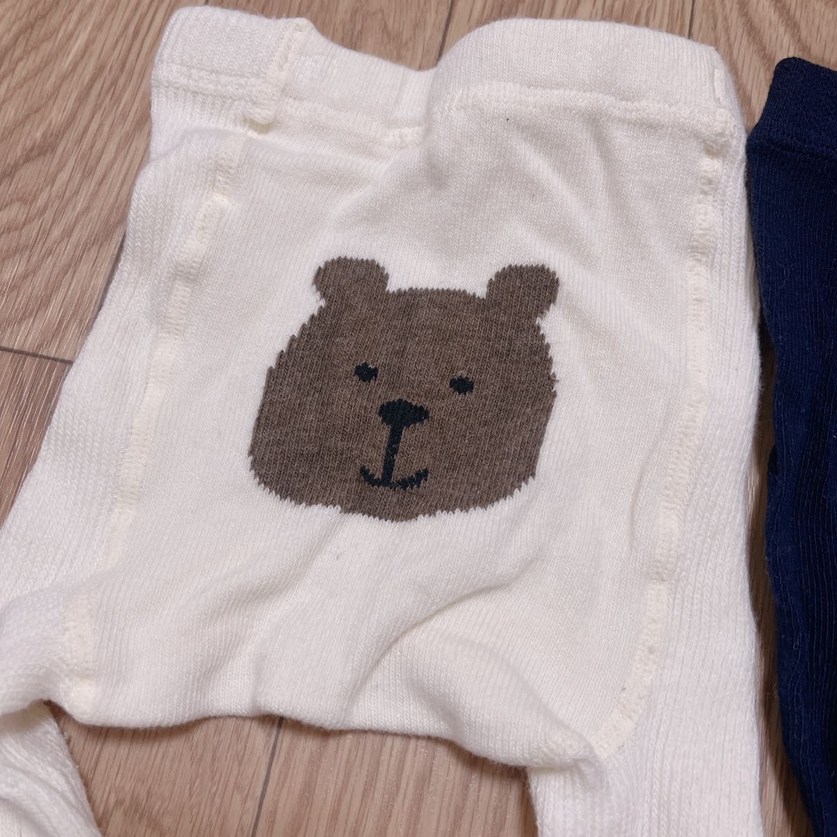 babyGAP くまさんタイツ ボーダータイツセット