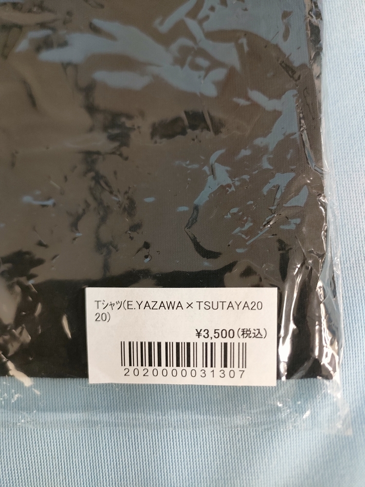  Yazawa Eikichi футболка чёрный (E.YAZAWA×TSUTAYA2020) размер [XL]
