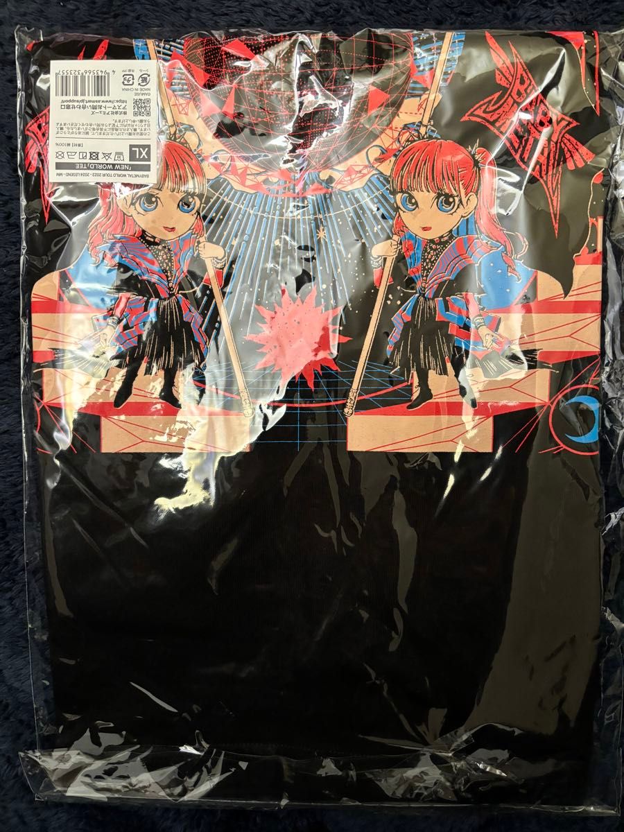 【未開封】BABYMETAL NEW WORLD TEE Xサイズ