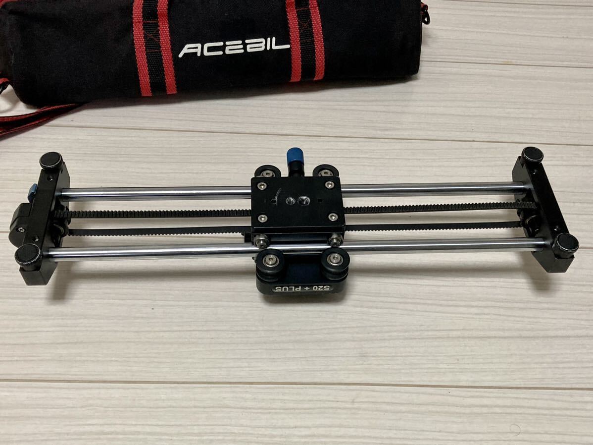 ACEBIL コンパクトスライダー S20+PLUS リーベック　Libec ALX 三脚　Velbon slider_画像5