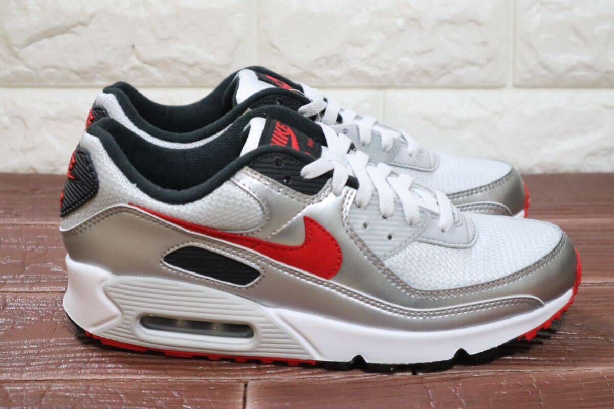 新品 29㎝ ナイキ NIKE AIR MAX 90 エアマックス90 PHOTON DUST/UNIVERSITY RED