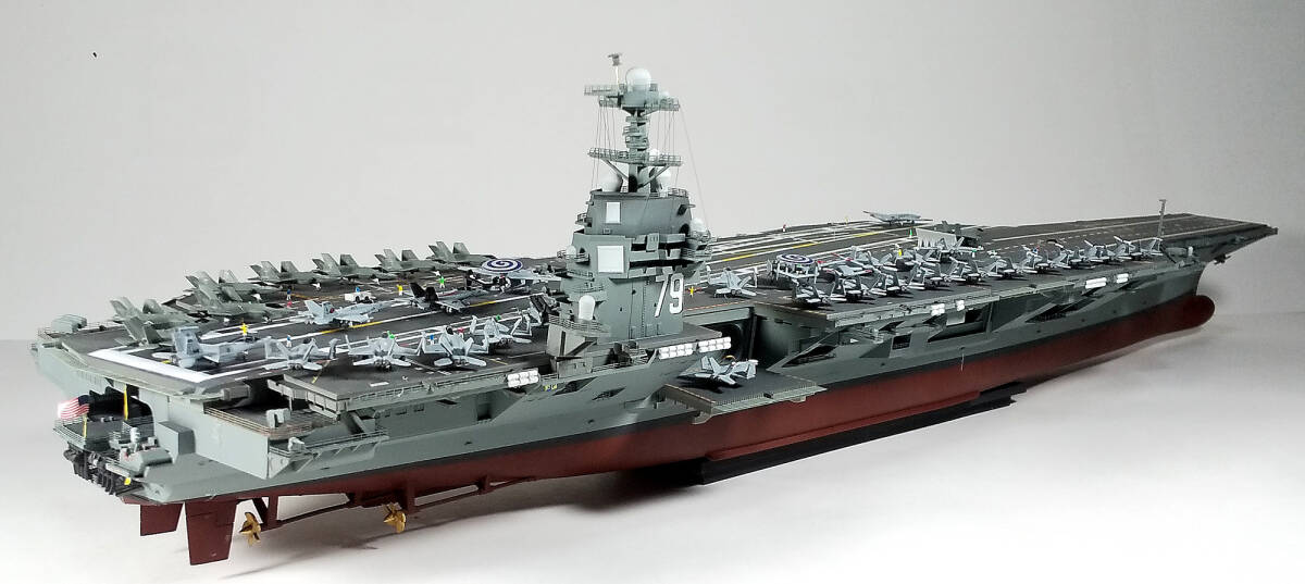 Yahoo!オークション - 完成品・1/700・アメリカ海軍最新空母 Yahoo!オークション - 完成品・1/700・アメリカ海軍最新空母
