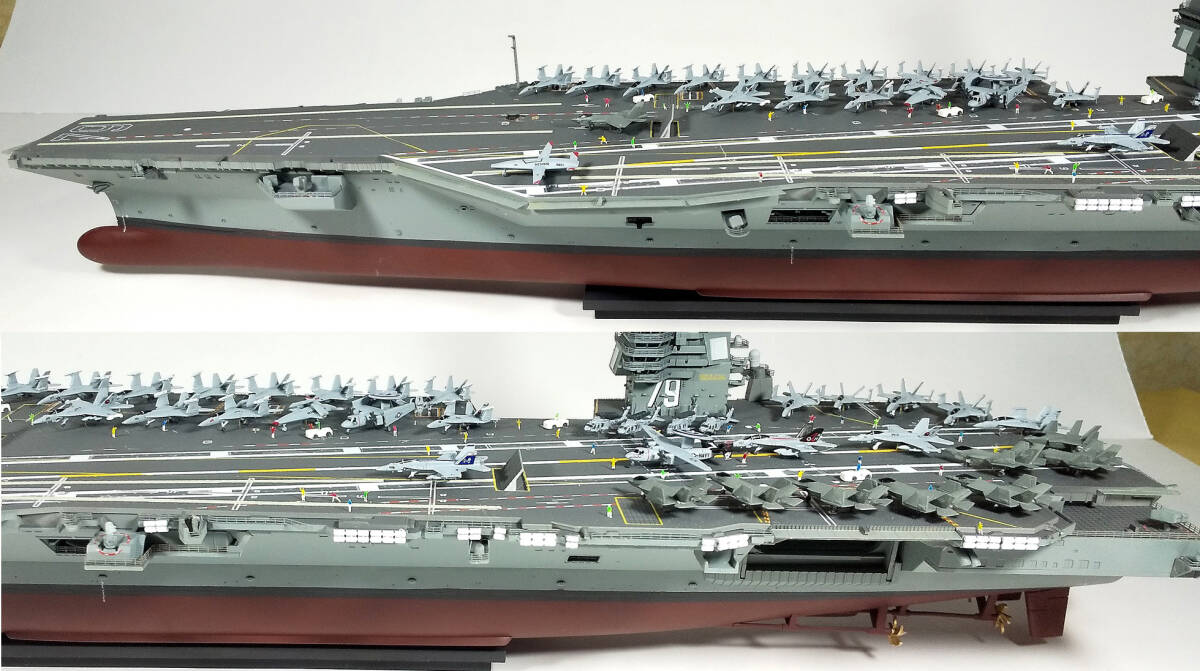Yahoo!オークション - 完成品・1/700・アメリカ海軍最新空母 Yahoo!オークション - 完成品・1/700・アメリカ海軍最新空母