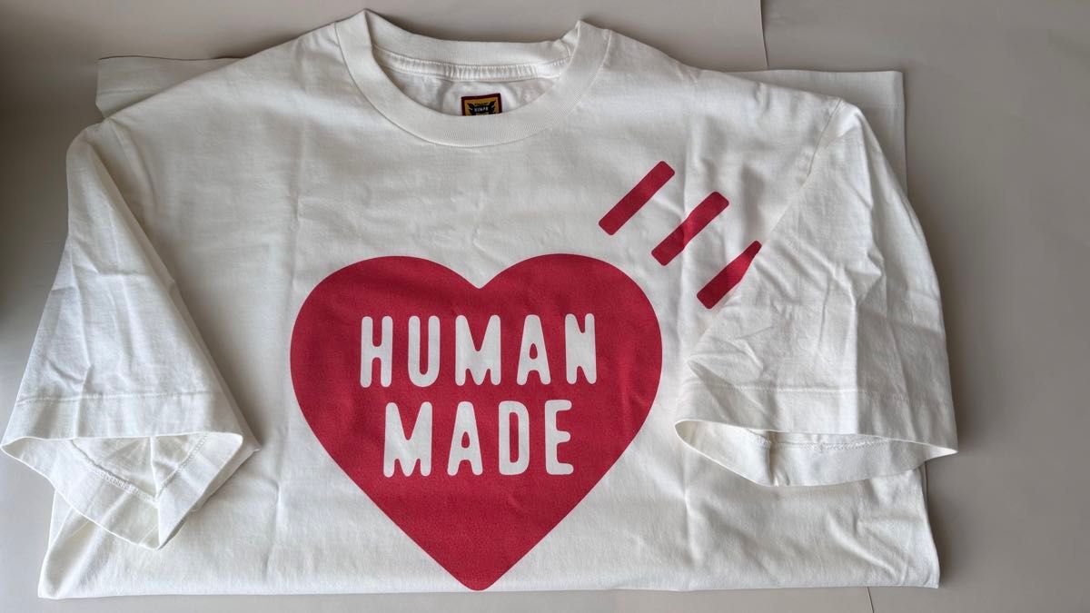 Human made ,Tシャツ、L サイズ、新品、未利用。